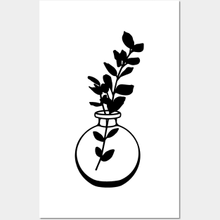 Minimal botanical leave Posters and Art